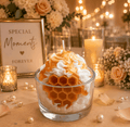 Honeycomb Whipped Cream Candle
